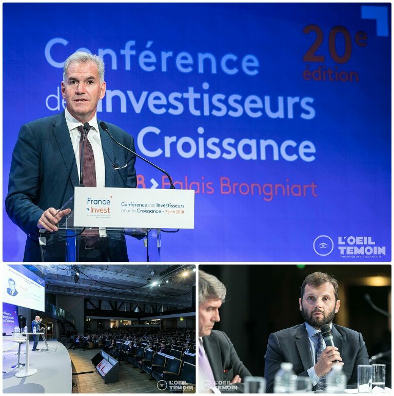 Conférence France Invest' au Palais Brongniart Pascal Cagni