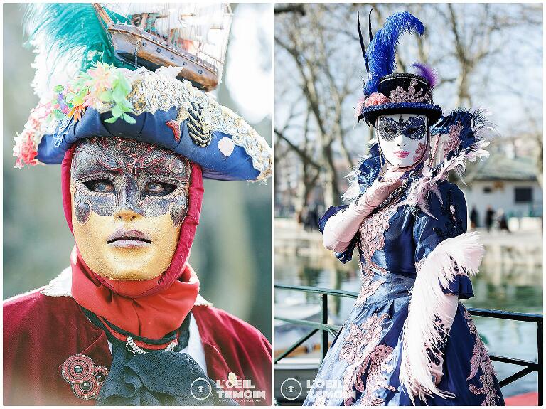 Portraits Carnaval vénitien d’Annecy