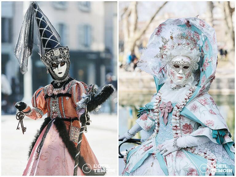 Carnaval vénitien tenues femmes