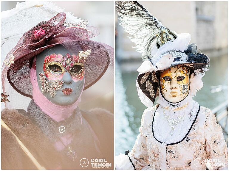 Portraits Carnaval vénitien Annecy 